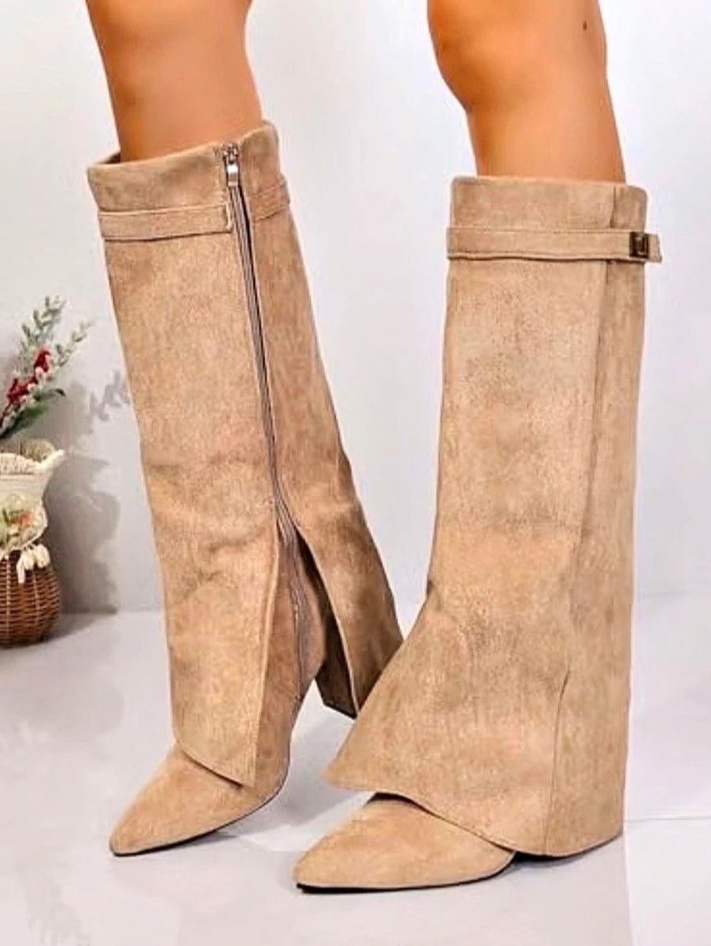Women's Brown Over-the-Knee Boots Like New